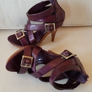 Cute purple heels